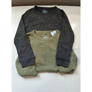Cat & Jack Little Boys Long Sleeve set of 2 size XS (4/5)